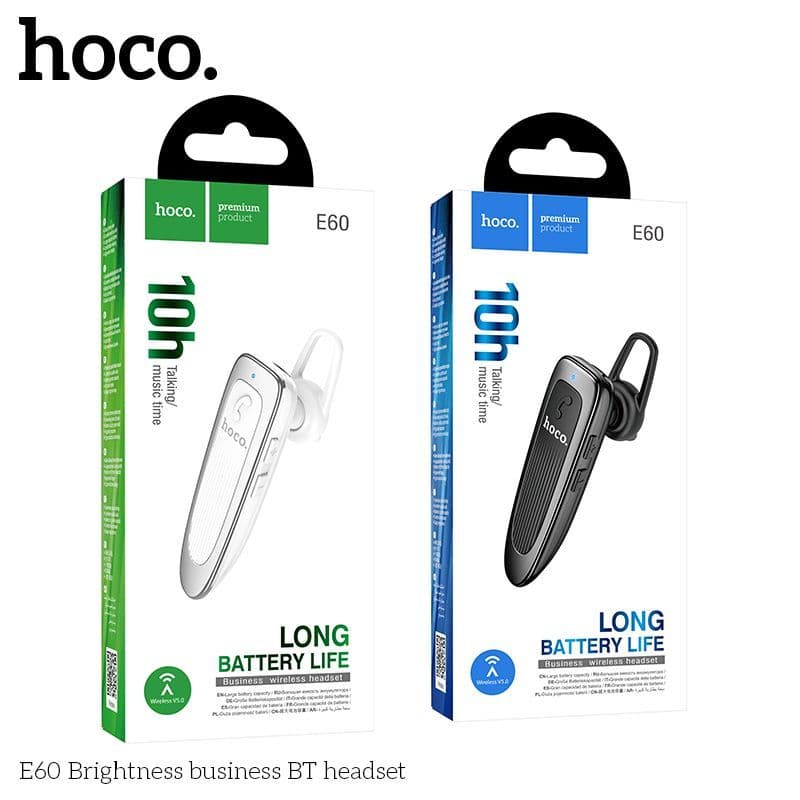 Tai nghe Bluetooth một bên Hoco E60 kèm mic đàm thoại chất lượng cao