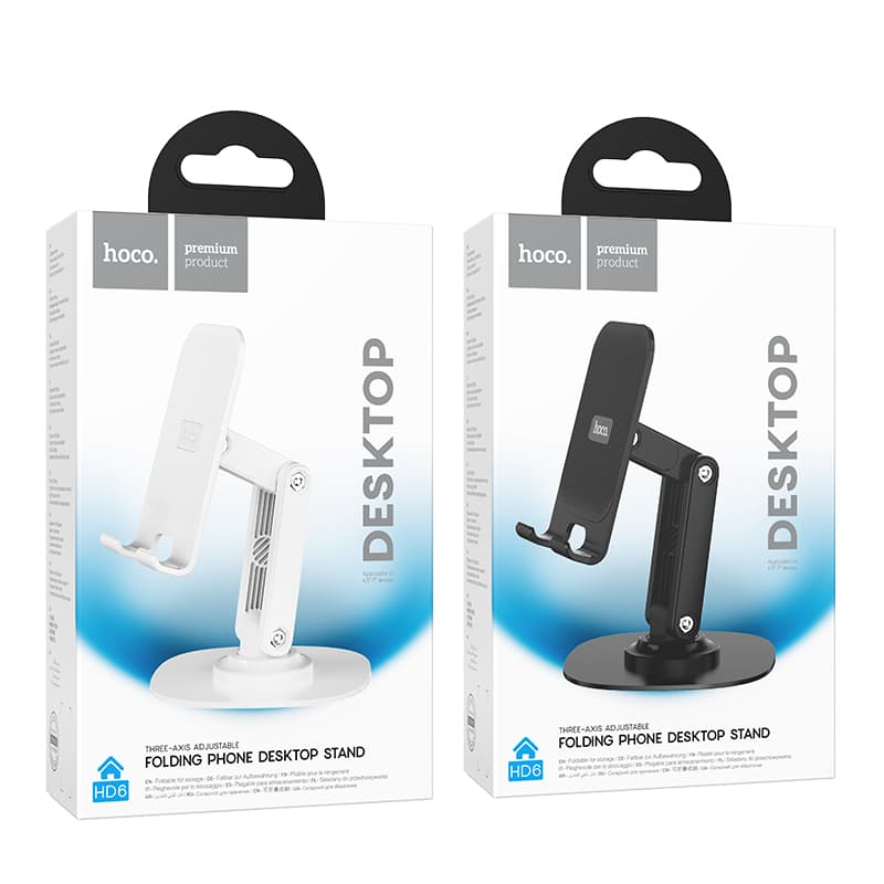 Giá đỡ điện thoại Hoco HD6 xoay 360 độ để bàn