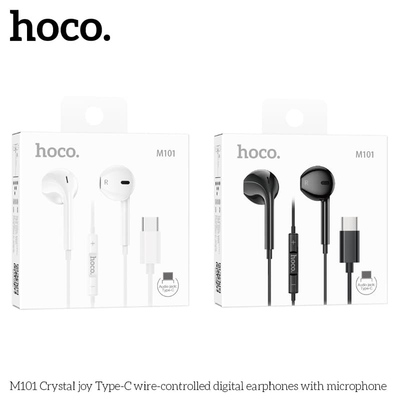 Tai nghe có dây Hoco M101 Type-C âm thanh chất lượng cao
