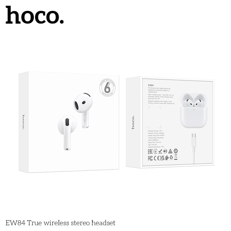 Tai nghe Bluetooth Hoco EW84 TWS Âm thanh nổi chuẩn không dây