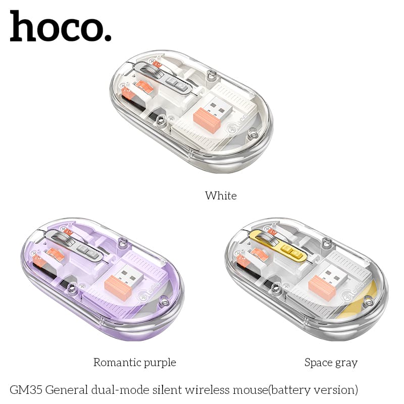 Chuột Có Dây Hoco GM37 Đèn LED Đổi Màu Nhiều Sắc