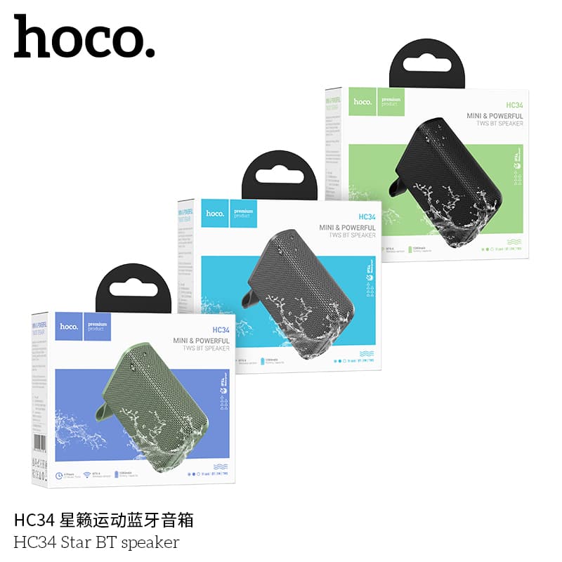 Loa Bluetooth Hoco HC34 Âm thanh nổi sống động