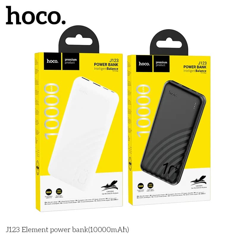 Pin Dự Phòng Hoco J123 Element 10000mAh