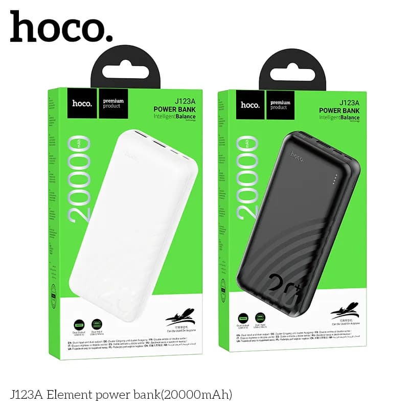 Pin Dự Phòng Hoco J123A Element 20000mAh