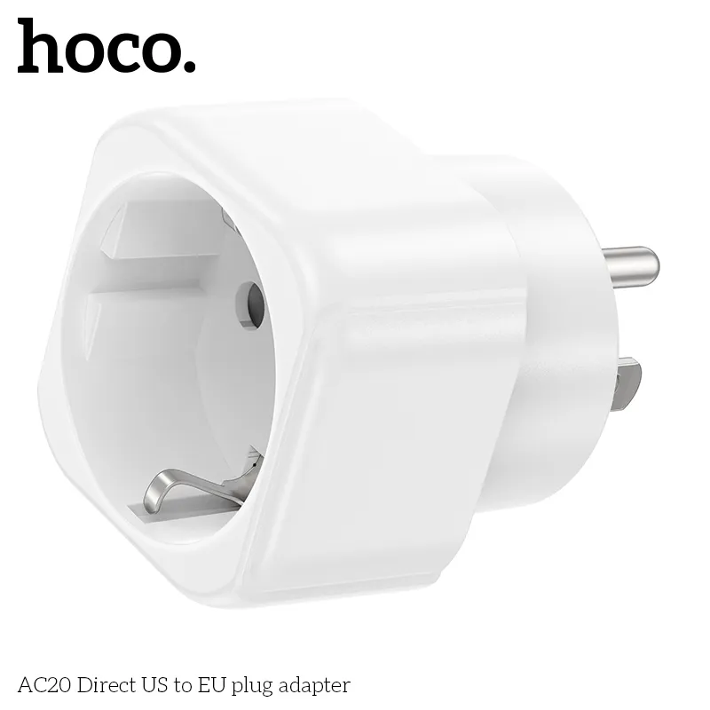 Ổ Cắm Thông Minh Hoco AC20 công năng cao, hỗ trợ công suất lên đến 3750W