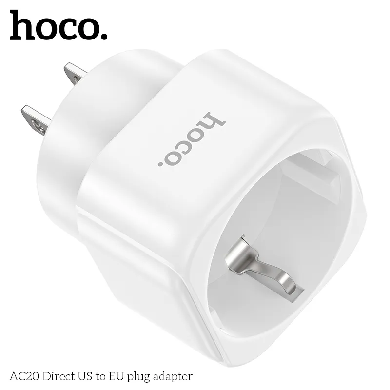 Trải nghiệm sử dụng Ổ Cắm Thông Minh Hoco AC20 linh hoạt, dễ dàng chuyển đổi US sang EU