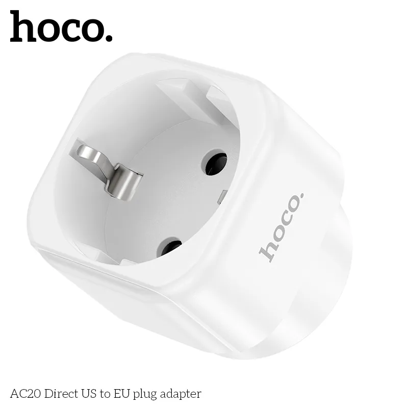 Bao bì đóng gói ổ cắm Hoco AC20C chuyên nghiệp chắc chắn