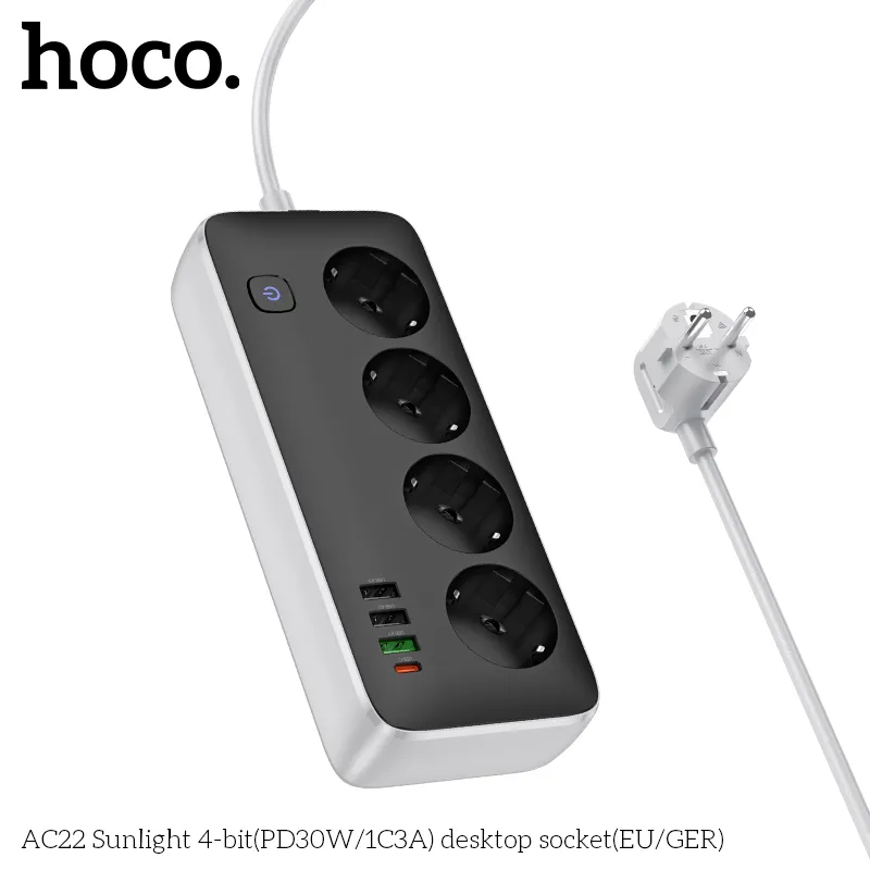 Thương hiệu uy tín Hoco với bảo hành 12 tháng, phân phối chính hãng