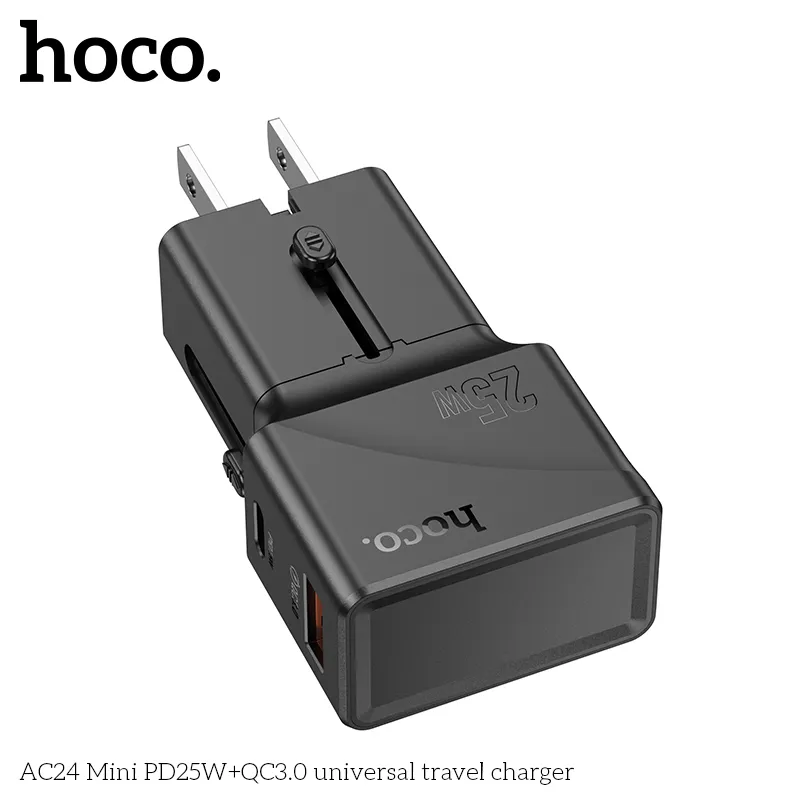 Tính năng chi tiết bao gồm USB-C 25W, USB-A 18W, hỗ trợ cùng lúc 2 cổng sạc