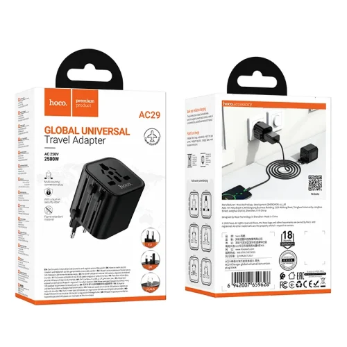 Ổ Cắm Thông Minh Hoco AC29 Changer universal conversion plug