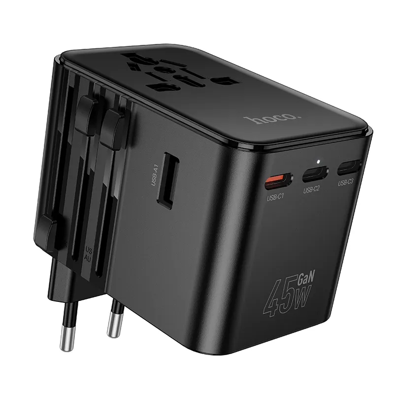 Ổ cắm thông minh Hoco AC32 đa năng 5 cổng PD45W chính hãng