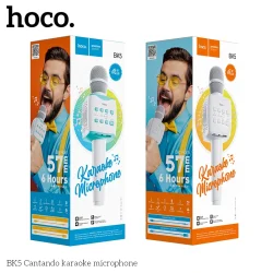Micro karaoke Hoco BK5 Cantando