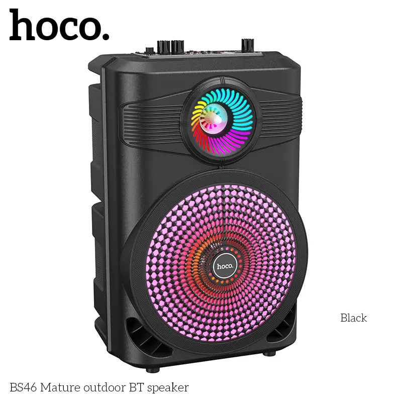 Loa Bluetooth Ngoài Trời Hoco BS46 Mature với thiết kế chắc chắn chống nước
