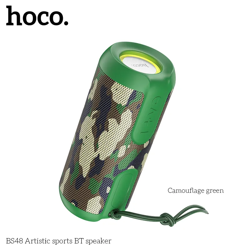 Loa Bluetooth Hoco BS48 Artistic công năng đa dạng, hỗ trợ Bluetooth 5.1