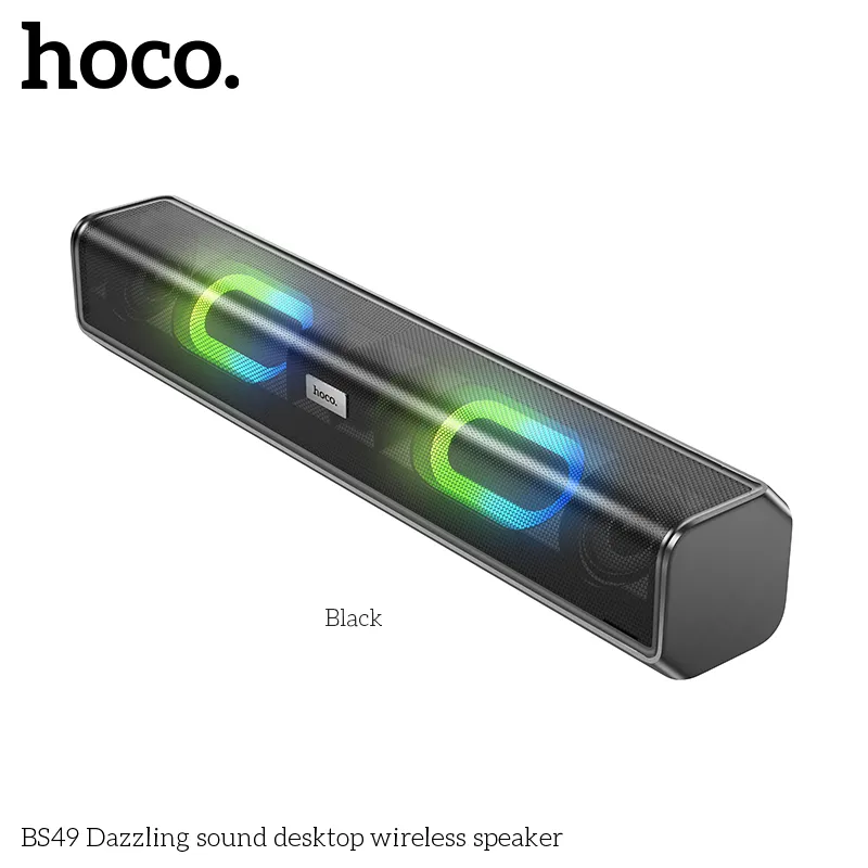 Tính năng chi tiết loa Bluetooth Hoco BS49: TF, ổ đĩa USB, TWS, pin 1800mAh, sạc nhanh 2 giờ
