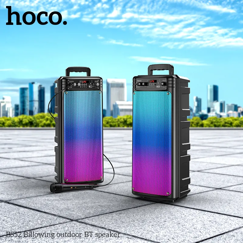 Loa Bluetooth Ngoài Trời Hoco BS52 Billowing thiết kế chắc chắn chống nước