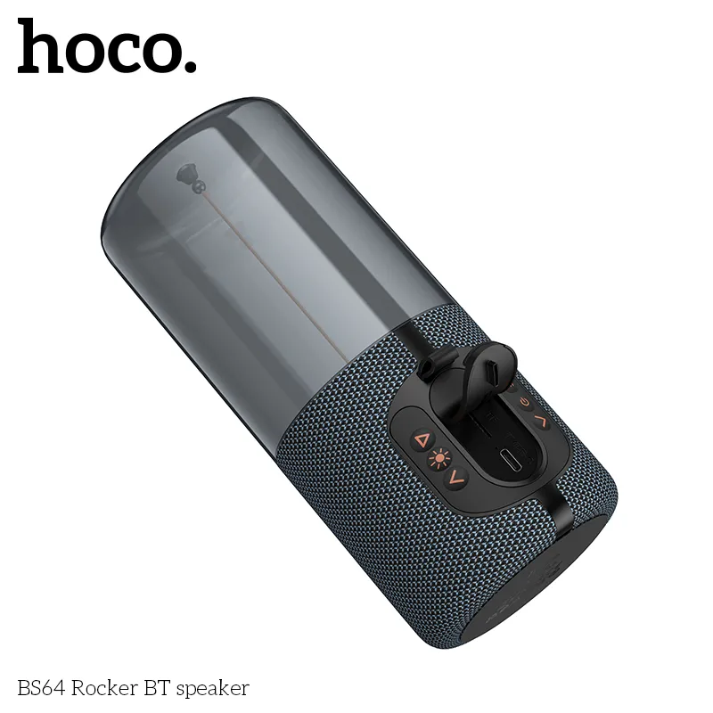 Loa Bluetooth Hoco BS64 Rocker công suất 5W pin 1200mAh bền bỉ