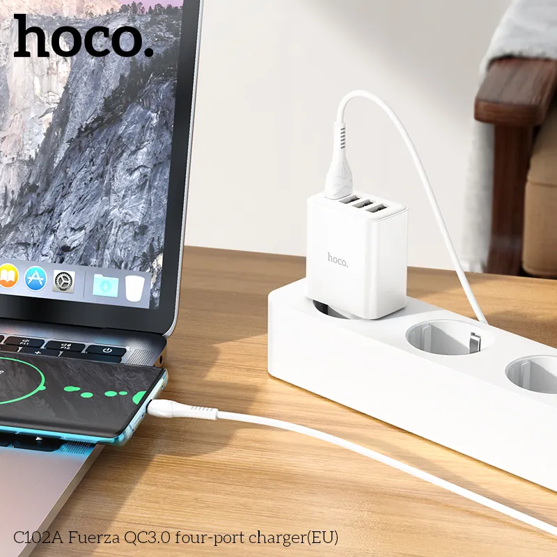 Trải nghiệm sạc an toàn và ổn định cùng Hoco C102A