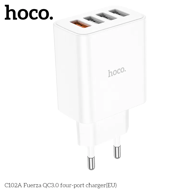 Tính năng chi tiết sạc nhanh 18W và 4 cổng thông minh
