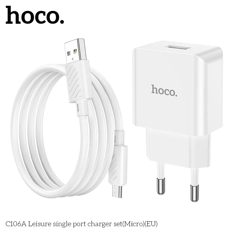 Trải nghiệm sạc nhanh và ổn định với Hoco C106A Leisure (EU)