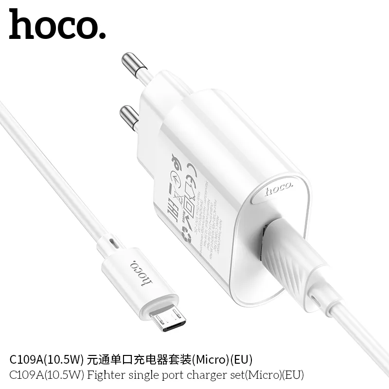Tính năng chi tiết bao gồm phích cắm Mỹ, cáp Micro dài 1m, dễ dàng sử dụng mọi nơi