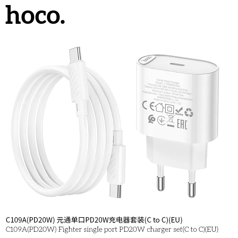 Đóng gói bao gồm cáp C to C 1m chất lượng cao