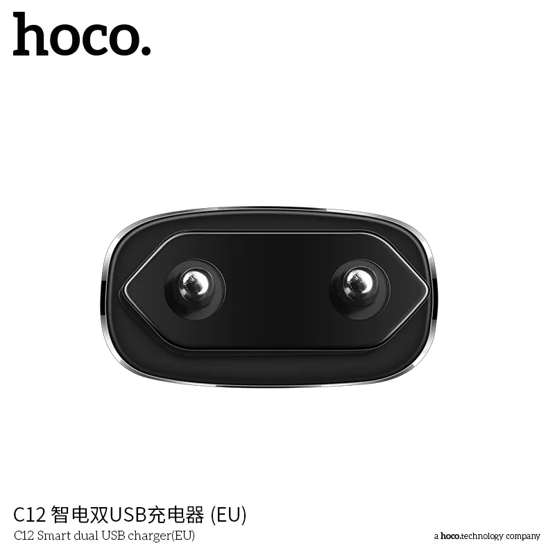 Thương hiệu Hoco uy tín với sản phẩm củ sạc C12 Smart nhiều tính năng hiện đại
