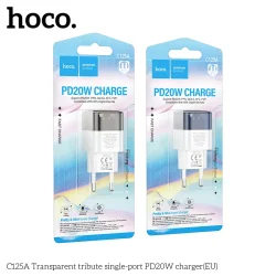 Củ Sạc PD20W Hoco C125A Transparent tribute (EU)
