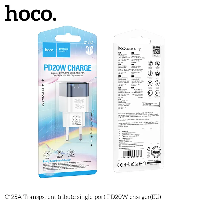 Trải nghiệm sử dụng Củ Sạc PD20W Hoco C125A tiện lợi năng suất cao