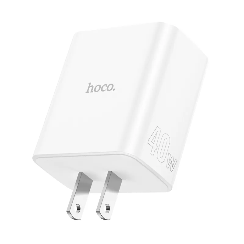 Trải nghiệm sạc nhanh ổn định với Củ Sạc PD40W Hoco C126 Pure power
