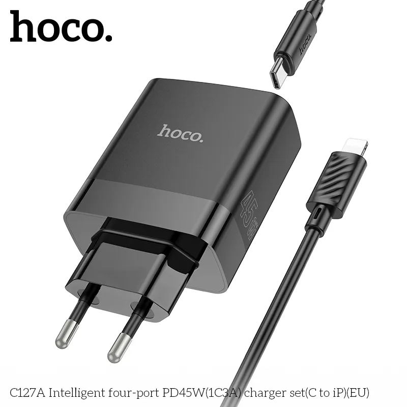 Thương hiệu Hoco uy tín, chất lượng chống cháy PC+ABS đảm bảo an toàn