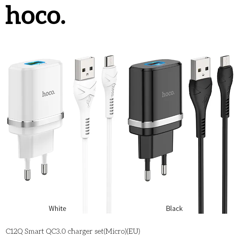 Đóng gói đầy đủ gồm adapter và cáp Micro X37 dài 1m tiện lợi