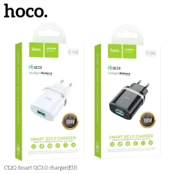 Củ Sạc QC3.0 Hoco C12Q Smart (EU)