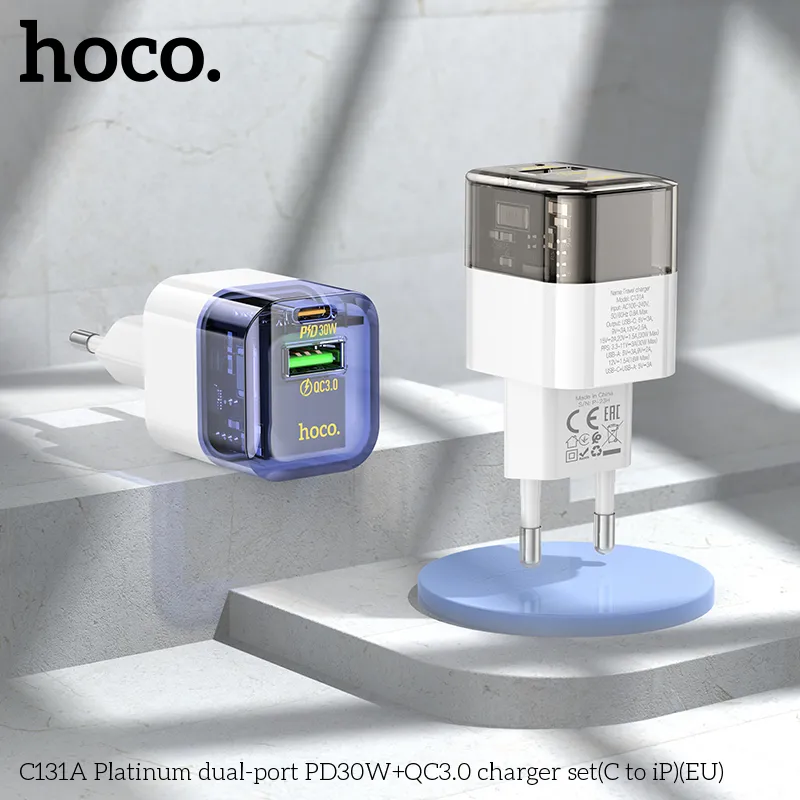 Tính năng PD30W + QC3.0 đáp ứng sạc nhanh đa thiết bị cùng lúc