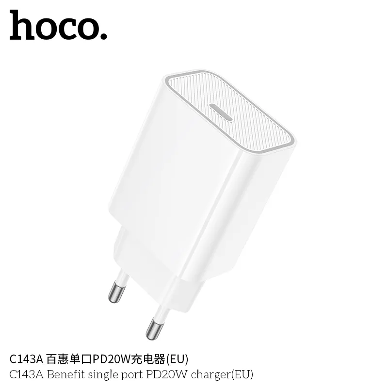 Công năng sạc nhanh 20W qua cổng USB-C chuẩn PD