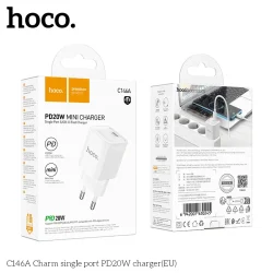 Củ Sạc PD20W Hoco C146A Charm (EU)