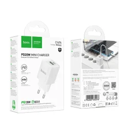 Củ Sạc PD20W+QC3.0 Hoco C147A Charm (EU)