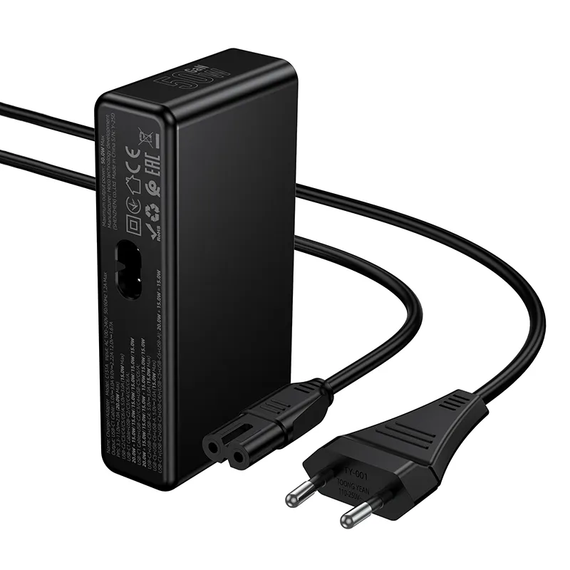 Công năng mạnh mẽ củ sạc Hoco C151A 50W hỗ trợ nhiều thiết bị cùng lúc