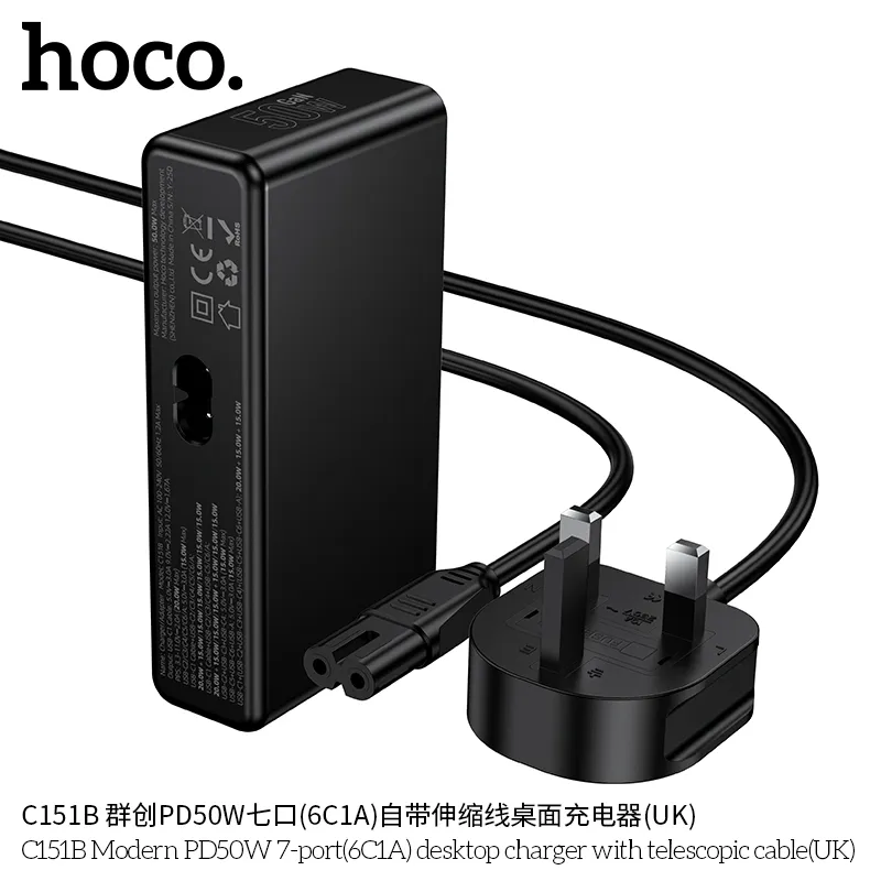 Tính năng chi tiết gồm đầu ra USB-C và USB-A chia công suất hợp lý