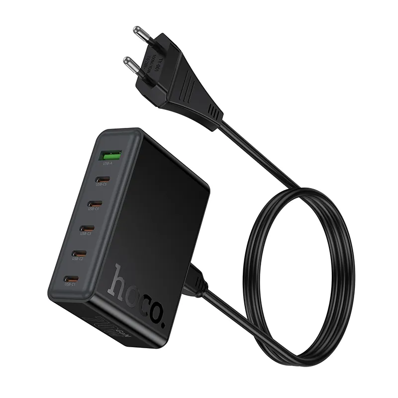 Tính năng chi tiết sạc nhanh USB-C và USB-A, tương thích nhiều chuẩn QC/FCP/AFC