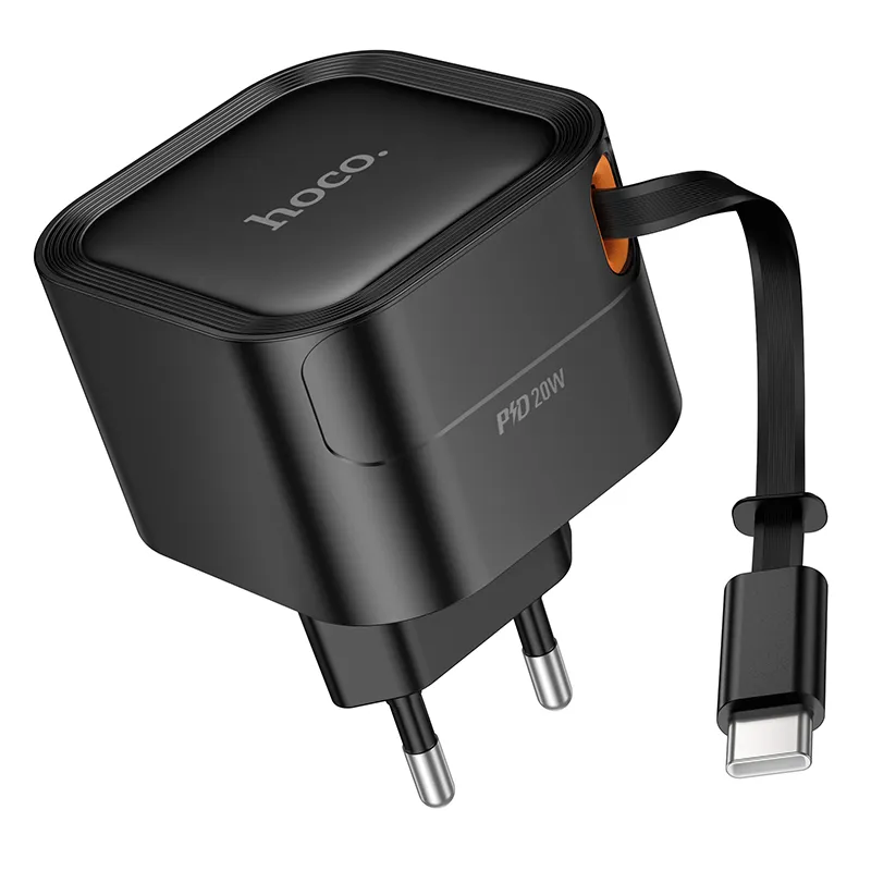 Củ sạc PD20W Hoco C153A charger EU thiết kế nhỏ gọn bền bỉ