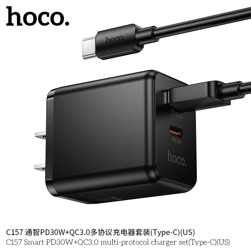 Công năng sạc nhanh PD30W + QC3.0 tối ưu cho nhiều thiết bị