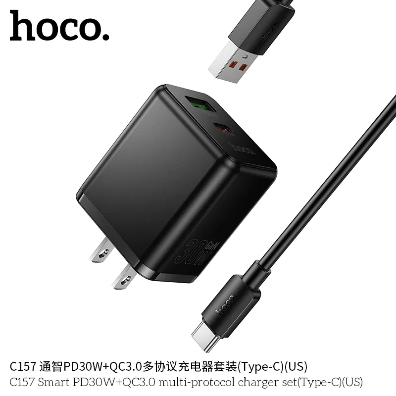 Tính năng đầu ra USB-C 30W, USB-A 18W, cáp Type-C 100W kèm theo