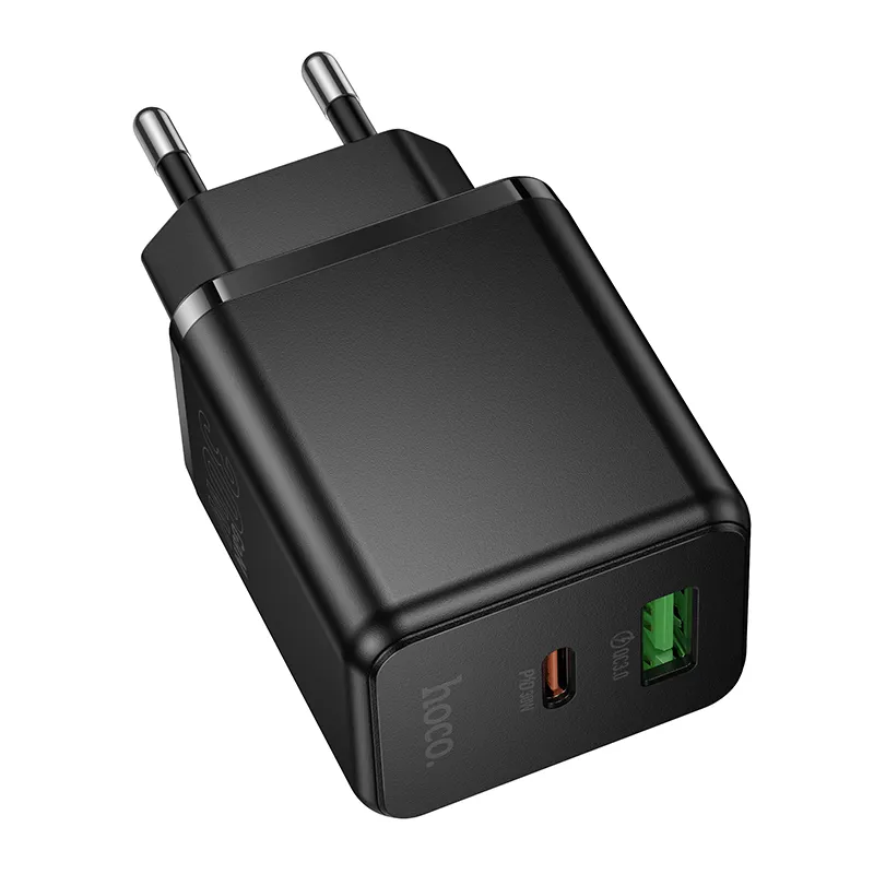 Thiết kế củ sạc Hoco C157A Smart phích cắm EU tiện lợi, an toàn sử dụng
