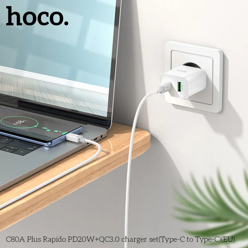 Công suất 20W PD nhanh chóng hỗ trợ nhiều thiết bị