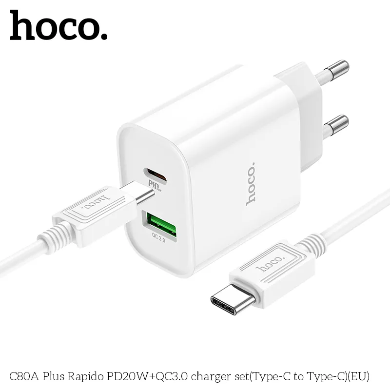 Đóng gói đầy đủ, có cáp Type-C to Type-C 1m đi kèm
