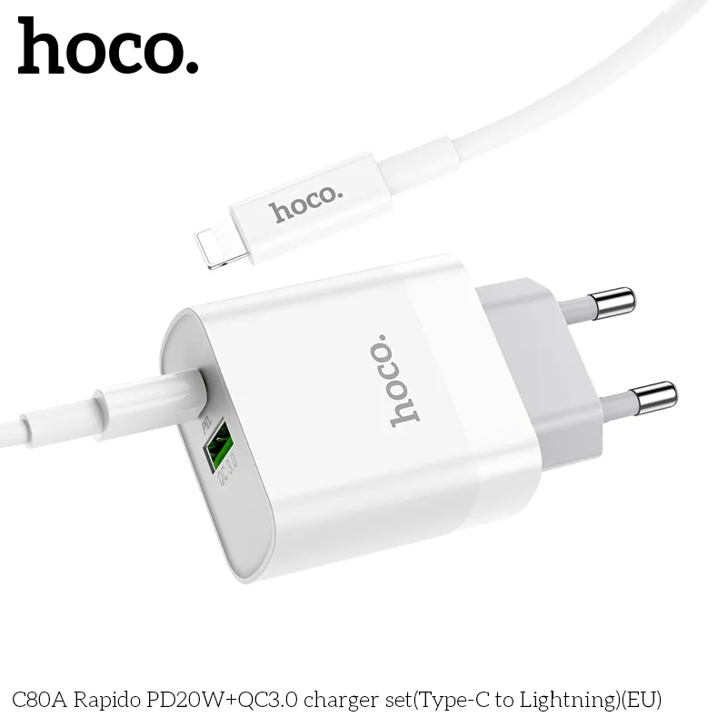 Công năng sạc nhanh PD 20W và QC 3.0 đa thiết bị