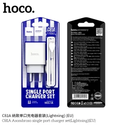 Bộ Sạc Kèm Dây iP Hoco C81A Asombroso (EU)