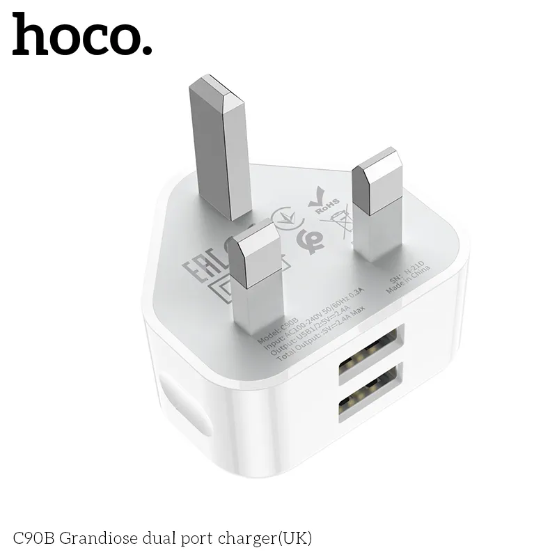 Thương hiệu Hoco uy tín chất lượng sản phẩm củ sạc chính hãng
