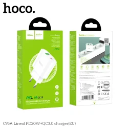 Củ Sạc PD20W+QC3.0 Hoco C95A Lineal (EU)